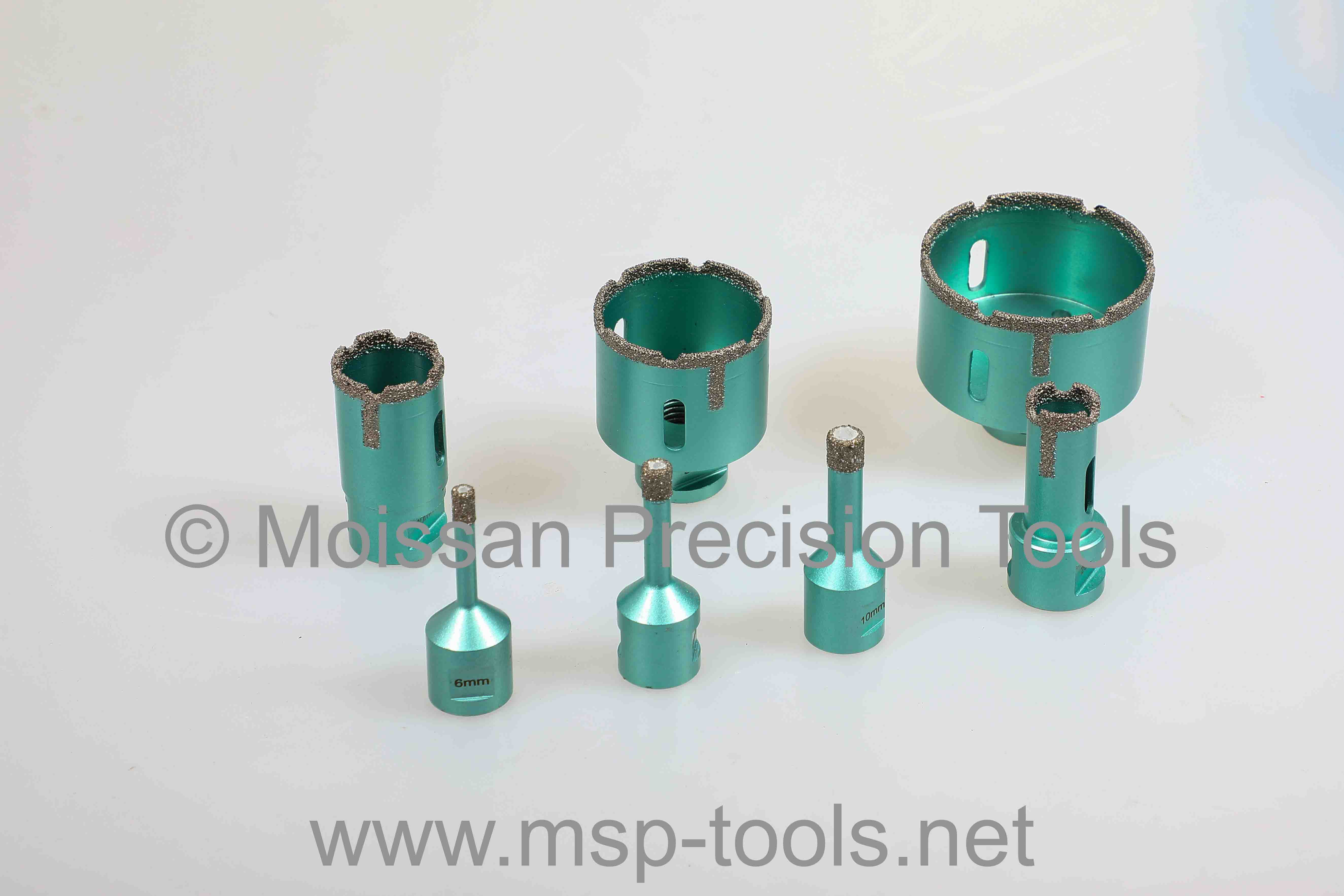 M14  diamond drill bits with side brush