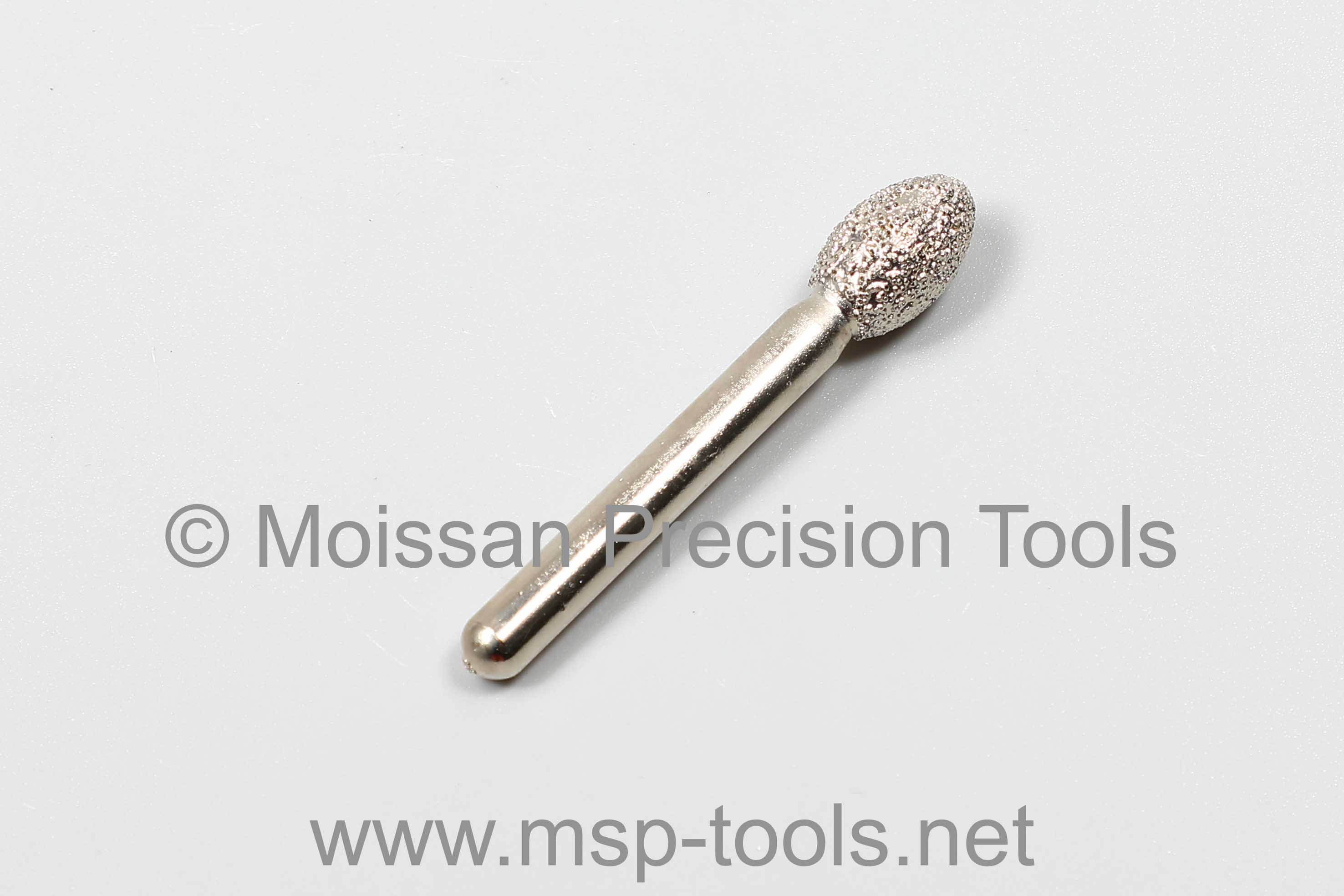 Brazed diamond Grinding Burr Drill Bit (Round head cylinders) Type C