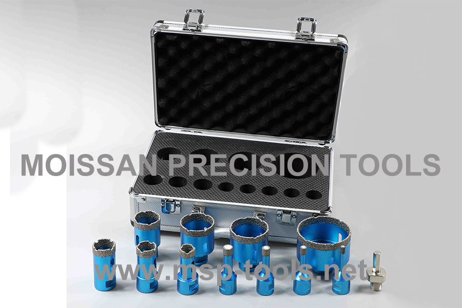 drill bits Aluminium Box Set