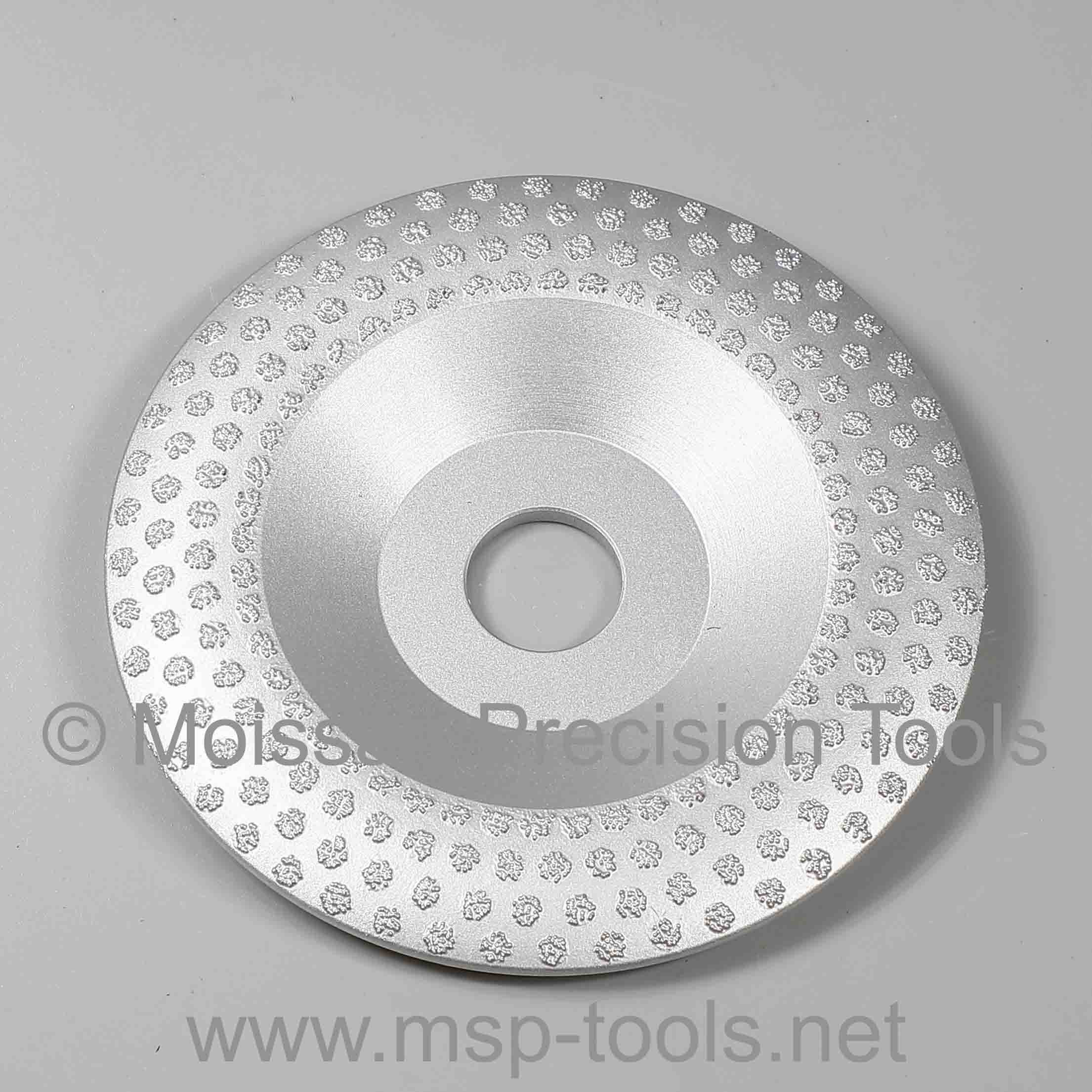 Curved diamond grinding wheel Type C