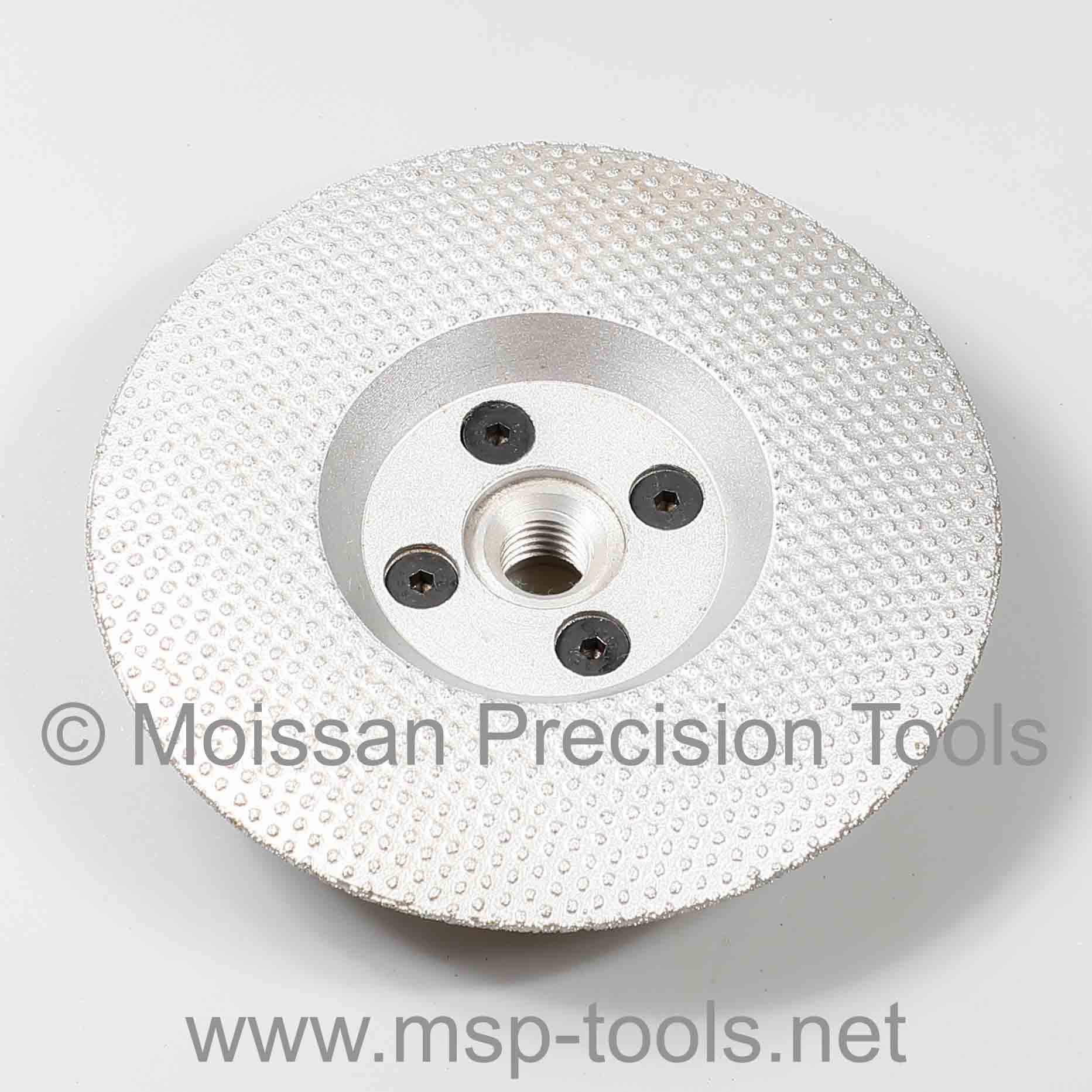 Diamond grinding wheel with flange Type B