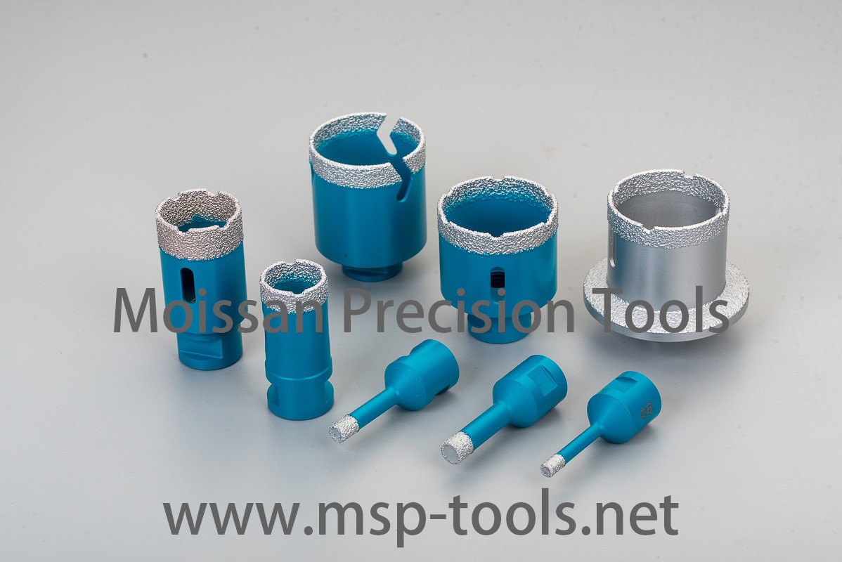 brazed diamond core drill bits